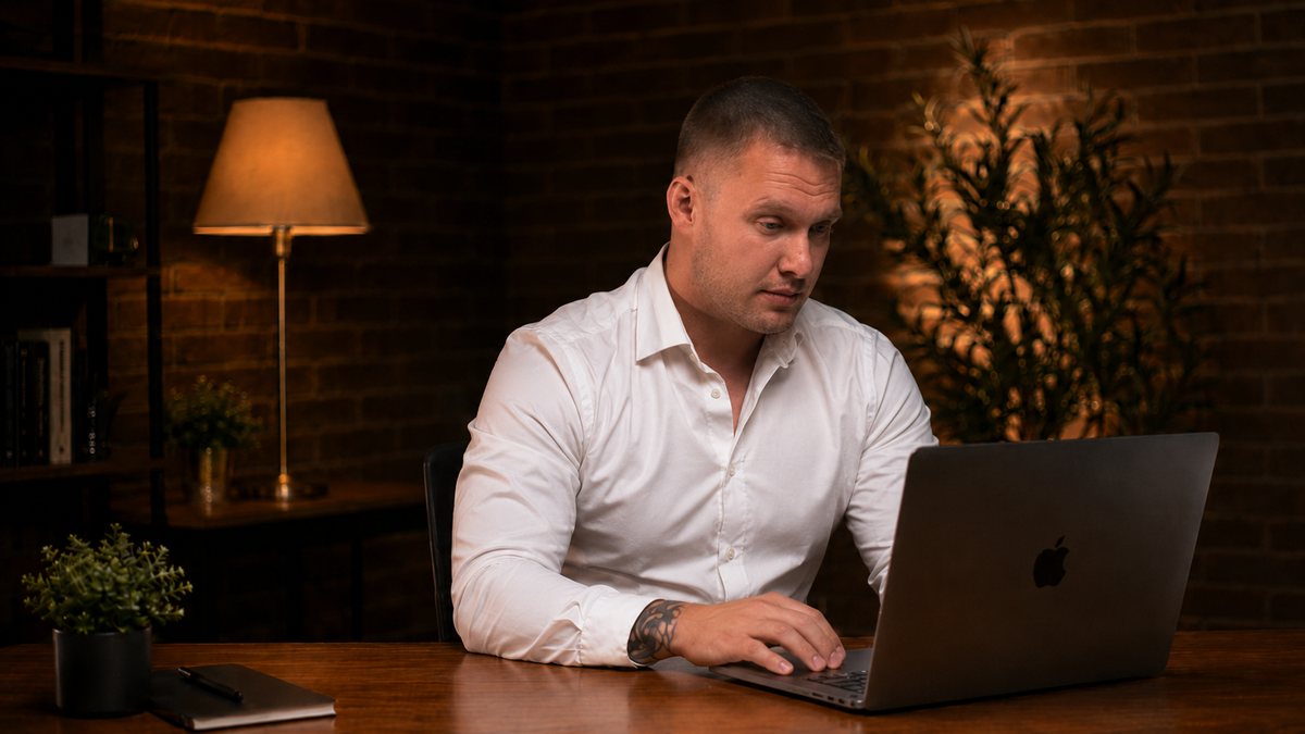 Tomáš Hamerník při práci na kampaních